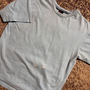 Vintage Nike Embroidered Blue Shirt